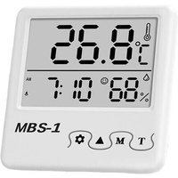 Alovez - Digitales Thermometer-Hygrometer, Innen- und Außenthermometer mit Funksender, Temperaturmonitor Alovez - Digitales Thermometer-Hygrometer, Innen- und Außenthermometer mit Funksender, Temperaturmonitor von ALOVEZ