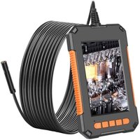 Doppelkopf-Endoskop-Inspektionskamera, 1080P HD-Digitalendoskop mit Doppelobjektiv, 4,3-Zoll-LCD-Bildschirm, IP67 wasserdicht, mit 8 LED-Leuchten (10 Doppelkopf-Endoskop-Inspektionskamera, 1080P HD-Digitalendoskop mit Doppelobjektiv, 4,3-Zoll-LCD-Bildschirm, IP67 wasserdicht, mit 8 LED-Leuchten (10 von ALOVEZ