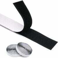 Doppelseitiger selbstklebender Klettstreifen, stark haftend, 2 m x 6 m, selbstklebender Klettstreifen, für Bilderrahmen, Teppiche, Moskitonetze, von ALOVEZ