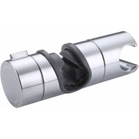 Alovez - Duschhalterung 18–25 mm Durchmesser Duschkopfhalter Badezimmerzubehör Verstellbare Duschsäule Ersatz-Duschkopfhalter abs Chrom, PB4-CH von ALOVEZ