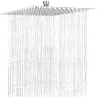 Alovez - Duschkopf, ultradünne Handbrause, quadratischer Duschkopf aus Edelstahl 304, 8 Zoll, Badezimmerzubehör, Hochdruckwassereinsparung Alovez - Duschkopf, ultradünne Handbrause, quadratischer Duschkopf aus Edelstahl 304, 8 Zoll, Badezimmerzubehör, Hochdruckwassereinsparung von ALOVEZ