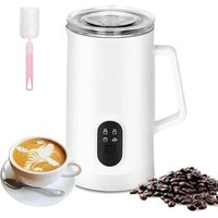 Elektrischer Milchaufschäumer – 350 ml Edelstahl, automatischer Milchaufschäumer für heiße und kalte Milch mit Touchscreen, Elektrischer Milchaufschäumer – 350 ml Edelstahl, automatischer Milchaufschäumer für heiße und kalte Milch mit Touchscreen, von ALOVEZ