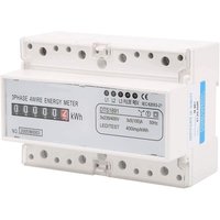 Alovez - Energiezähler, 230/400 v 5-100 a Energieverbrauch Digitaler Stromzähler Dreiphasiger KWh-Zähler Alovez - Energiezähler, 230/400 v 5-100 a Energieverbrauch Digitaler Stromzähler Dreiphasiger KWh-Zähler von ALOVEZ
