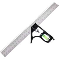 Alovez - querre combinée en acier inoxydable de 300 mm, règle d'angle combinée, règle équerre combinée, équerres combinées précises, outils de mesure Alovez - querre combinée en acier inoxydable de 300 mm, règle d'angle combinée, règle équerre combinée, équerres combinées précises, outils de mesure von ALOVEZ