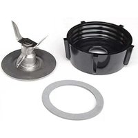 Ersatz-Mixerklinge für Oster mit Gummidichtung 4902 (1 x 4-polige Klinge, 1 x 6-Backen-Festabdeckung und 1 x grauer Dichtungsring) von ALOVEZ