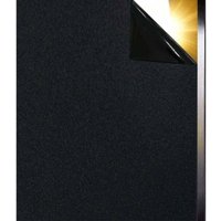 Fensterfolie, selbstklebend, blickdicht, schwarz, statisch, UV-Licht blockierend, Glasfensterfolie (40 x 200 cm) von ALOVEZ