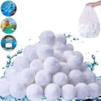Filterbälle, 800 g wiederverwendbarer Pool-Filterball, Ersatz für Pool-Filtersand, geeignet für Pool-Filtersysteme von ALOVEZ
