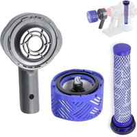 Filterzubehör für Staubsauger V6 DC58 DC59 DC63 DC74, hintere Motorabdeckung + hinterer Filter + Ersatzfilterset Filterzubehör für Staubsauger V6 DC58 DC59 DC63 DC74, hintere Motorabdeckung + hinterer Filter + Ersatzfilterset von ALOVEZ