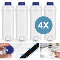Wasserfilter für Delonghi Ersatz für DeLonghi DLS C002 ECAM ETAM EC680 EC800 Kaffeevollautomat Espressomaschine 4× von ALOVEZ