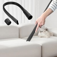 Flexible, flache Fugendüse für alle Staubsauger mit 32/35 mm Anschluss, universelle Kappdüse zum Reinigen unter Möbeln und Autositzen (62 cm) von ALOVEZ