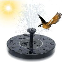 Solarbrunnen für den Außenbereich mit 7 Düsen, für Gärten, Teiche, Vogelbäder von ALOVEZ