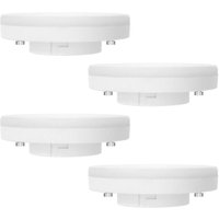 GX53 LED-Lampe, 7 W, Neutralweiß 4000 K, nicht dimmbar, entspricht 50 W Halogen, GX53 LED-Strahler für Schränke, Vitrinen, 180 °, AC 220 V, 665 lm, GX53 LED-Lampe, 7 W, Neutralweiß 4000 K, nicht dimmbar, entspricht 50 W Halogen, GX53 LED-Strahler für Schränke, Vitrinen, 180 °, AC 220 V, 665 lm, von ALOVEZ