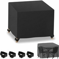 Gartenmöbel Abdeckung, Überdachung Abdeckung, Schutzhülle für Gartentisch, Möbelset Abdeckung, wasserdichte Schutzhülle Atmungsaktiv Rechteckig von ALOVEZ