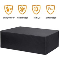Gartenmöbel Abdeckung Wasserdicht Gartentisch Schutzhülle für Gartenmöbel Sitzecke Atmungsaktive Abdeckung Gartenmöbel für Sitzplätze Gartentische Gartenmöbel Abdeckung Wasserdicht Gartentisch Schutzhülle für Gartenmöbel Sitzecke Atmungsaktive Abdeckung Gartenmöbel für Sitzplätze Gartentische von ALOVEZ