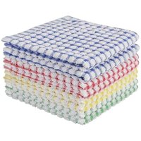 Geschirrtücher zum Abwaschen von Küchengeschirr, super saugfähige Geschirrtücher, Reinigungstücher aus Frottee-Baumwolle, 8er-Pack, 30,5 x 30,5 cm von ALOVEZ