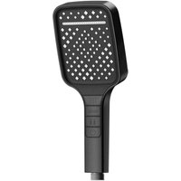 Großer Duschkopf, quadratischer Duschkopf, Handbrause, Duschkopf, Duschkopf, Hochdruck-Wasserspar-Duschkopf, Badezimmer-Duschkopf 7 Modi (n von ALOVEZ