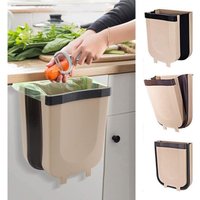 Alovez - Hängender Mülleimer, faltbar für Küchenschranktüren, kleiner, kompakter, zusammenklappbarer Mülleimer Alovez - Hängender Mülleimer, faltbar für Küchenschranktüren, kleiner, kompakter, zusammenklappbarer Mülleimer von ALOVEZ