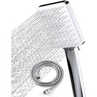 Alovez - Handbrause, wassersparender Anti-Kalk-Duschkopf, Hochdruck-Propeller-Duschkopf, dreistufiges Filterfiltersystem mit 6 austauschbaren von ALOVEZ