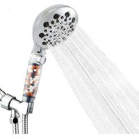 Hochdruck-Duschkopf mit Filter, Handbrause mit 9 Funktionen, mit Schlauch und Halterung von ALOVEZ
