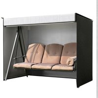 Gartenschaukel-Abdeckung, 3-Sitzer, wasserdichte Schutzplane, strapazierfähiges 420D Oxford-Gewebe, 220 x 125 x 170 cm von ALOVEZ