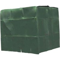 IBC Wassertank Schutzhülle Plane 1000L, Tonnenfass Abdeckung Oxford Tuch, Staubschutzhülle Containerabdeckung für Regenfass, Grün von ALOVEZ