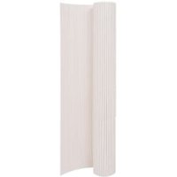INLIFE Doppelseitiger Gartenzaun 110x400 cm Weiß INLIFE Doppelseitiger Gartenzaun 110x400 cm Weiß von ALOVEZ