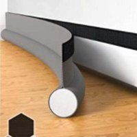 Isolierter Türboden, 96 cm, einseitig isolierter Tür-Zugluftstopper, selbstklebende Wetterschutz-Türdichtung für Türen, schalldicht, schützt vor Isolierter Türboden, 96 cm, einseitig isolierter Tür-Zugluftstopper, selbstklebende Wetterschutz-Türdichtung für Türen, schalldicht, schützt vor von ALOVEZ