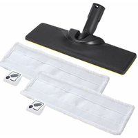 Alovez - Kärcher Bodenbürstenset für schwarzen Dampfreiniger + 2 neue Bodensauger von ALOVEZ