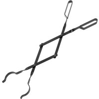 Kaminzange, 66 cm Brennholzzange, Holzzange für den Außenbereich, Kaminzubehör für Lagerkamine, Feuerstelle für den Innenbereich, Außenofen von ALOVEZ