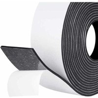 Klebedichtung in Schallschutzstreifen für Fenster, Garagentor, Dusche, 50 mm x 3 mm x 5 m, Anti-Kälte-Gummidichtung, stoßfester Schutz, Schrank, Klebedichtung in Schallschutzstreifen für Fenster, Garagentor, Dusche, 50 mm x 3 mm x 5 m, Anti-Kälte-Gummidichtung, stoßfester Schutz, Schrank, von ALOVEZ