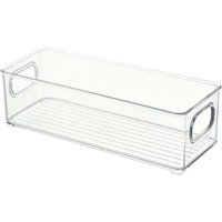 Kleine Aufbewahrungsbox aus Kunststoff mit Griff, zum Ordnen verschiedener Gegenstände, 1 Packung, transparent, 25,5 x 10,7,5 cm Kleine Aufbewahrungsbox aus Kunststoff mit Griff, zum Ordnen verschiedener Gegenstände, 1 Packung, transparent, 25,5 x 10,7,5 cm von ALOVEZ