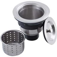 Küchenspüle Abfluss Montageset mit Küchenspüle Abflusskorb, Spülbeckenstöpsel und Abdeckung Küchenspüle Abfluss Montageset mit Küchenspüle Abflusskorb, Spülbeckenstöpsel und Abdeckung von ALOVEZ