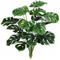 Künstliche Palmenblätter, Pflanzen, künstliche Monstera-Schildkrötenblätter, tropische große Palmenblätter, Außenpflanze, UV-beständige von ALOVEZ