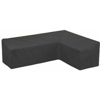 L-förmige Garten-Ecksofa-Abdeckung für Gartenmöbel, Oxford-Stoff, Schutzhülle für Gartenmöbel (Schwarz) – 270 x 270 x 90 cm von ALOVEZ