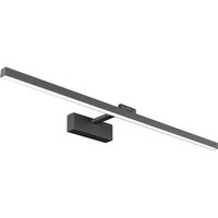 LED Badezimmerspiegelleuchte IP44 16W 1170lm Schranklampe Moderne Innenwandleuchte 4000K für Spiegelschrank Tisch WC Möbel, Schwarz LED Badezimmerspiegelleuchte IP44 16W 1170lm Schranklampe Moderne Innenwandleuchte 4000K für Spiegelschrank Tisch WC Möbel, Schwarz von ALOVEZ