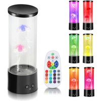 LED Quallen Nachtlicht Wassertank Lava Lampe RGB Quallen Lampe Künstliche Schlafzimmer LED Quallen Nachtlicht Wassertank Lava Lampe RGB Quallen Lampe Künstliche Schlafzimmer von ALOVEZ