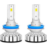 Alovez - LED-Scheinwerferlampen All-in-One-Umrüstsatz für Beleuchtung H11 H8 H9 HB2 9003 6000K 8000LM für den Kofferraum eines suv – H11 H8 H9 von ALOVEZ