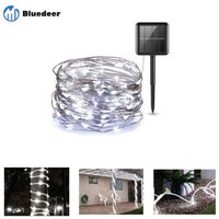 LED-Solar-Lichterkette für den Außenbereich, 22 m, Solar-Lichterkette, IP65, wasserdicht, dekorative Solarlampe für Sommergarten, Terrasse, Zelt, LED-Solar-Lichterkette für den Außenbereich, 22 m, Solar-Lichterkette, IP65, wasserdicht, dekorative Solarlampe für Sommergarten, Terrasse, Zelt, von ALOVEZ