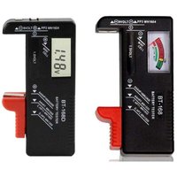 2er-Pack digitaler Batterietester, Spannungsprüfer und Ladezustandsprüfer, Kombination für AA, AAA, CD, 9 V, 1,5 V Knopfzellenbatterien 2er-Pack digitaler Batterietester, Spannungsprüfer und Ladezustandsprüfer, Kombination für AA, AAA, CD, 9 V, 1,5 V Knopfzellenbatterien von ALOVEZ