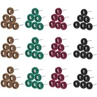 Lot de 80 Roues de polissage abrasif de 25 mm, Accessoires de polissage pour outils rotatifs DREMEL, Grain 80/150/240/300, tampon à récurer et queue Lot de 80 Roues de polissage abrasif de 25 mm, Accessoires de polissage pour outils rotatifs DREMEL, Grain 80/150/240/300, tampon à récurer et queue von ALOVEZ