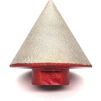 M14 Gelöteter Diamantfräser zum Reiben von Stein, Keramik, Fliesen und Glas. 48 mm Durchmesser, konisches Fräsergewinde. M14 Gelöteter Diamantfräser zum Reiben von Stein, Keramik, Fliesen und Glas. 48 mm Durchmesser, konisches Fräsergewinde. von ALOVEZ