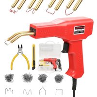 Kunststoffschweißgerät, Reparatur von Schweißpistolen, 200 PCS 50W Heißhefter, Autostoßstangen-Reparaturset Kunststoffschweißgerät, Reparatur von Schweißpistolen, 200 PCS 50W Heißhefter, Autostoßstangen-Reparaturset von ALOVEZ