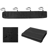 Markisen-Staubschutzhülle, 3,5 m Terrassenmarkise, Staubschutzhülle, grau, Terrassenmarkisen-Aufbewahrungshülle, wasserdichter Winterschutz, schwarz Markisen-Staubschutzhülle, 3,5 m Terrassenmarkise, Staubschutzhülle, grau, Terrassenmarkisen-Aufbewahrungshülle, wasserdichter Winterschutz, schwarz von ALOVEZ