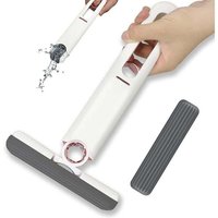 Mini-Reinigungsmopp – tragbarer Mini-Mopp – freihändiger Mini-Mopp – automatischer Mopp mit Auswringfunktion für Fenster, Böden, Wandfliesen, Autos von ALOVEZ