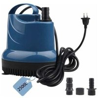 Mini-Wasserpumpe, Tauchpumpe, 2500 l/h, 40 W, 230 V, Kellervakuumpumpe, Förderhöhe 2,3 m, europäische Vorschriften von ALOVEZ