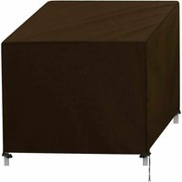 Möbelabdeckung, 420T Oxford-Gewebe, Gartenmöbelabdeckung, Gartentischabdeckung mit winddichter Schnalle und verstellbarem Teleskopseil für Sofas und von ALOVEZ