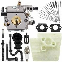 Neuer Vergaser für STIHL 024 026 024AV 024S MS240 MS260 Pro Kettensäge, ersetzt WT-194, WT-194-1, 1121 120 0611, mit DRIVE-Luftfilterpad von ALOVEZ