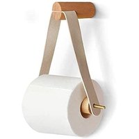 Alovez - Nordischer Vintage-Toilettenpapierhalter aus Holz zur Wandmontage, Toilettenpapierhalter für Badezimmer-WC, Macaron-Dekor Alovez - Nordischer Vintage-Toilettenpapierhalter aus Holz zur Wandmontage, Toilettenpapierhalter für Badezimmer-WC, Macaron-Dekor von ALOVEZ