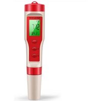 Alovez - PH-Meter, 4-in-1-Digital-PH-Meter mit pH/TDS/EC/ATC-Funktion für Trinkwasser, ±0,01 hochgenauer PH-Tester für Hydrokultur, Aquarium, Pool, von ALOVEZ