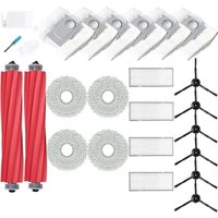 Pièces de rechange compatibles avec Roborock q Revo, 2 brosses principales, 4 filtres, 6 brosses latérales, 4 serpillères, 6 sacs von ALOVEZ